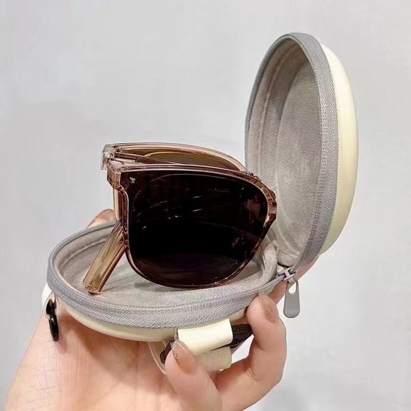 (AIMURUSI) COD Kính Râm Chống Tia UV Siêu Nhẹ Gấp Được Dành Cho Nam Nữ