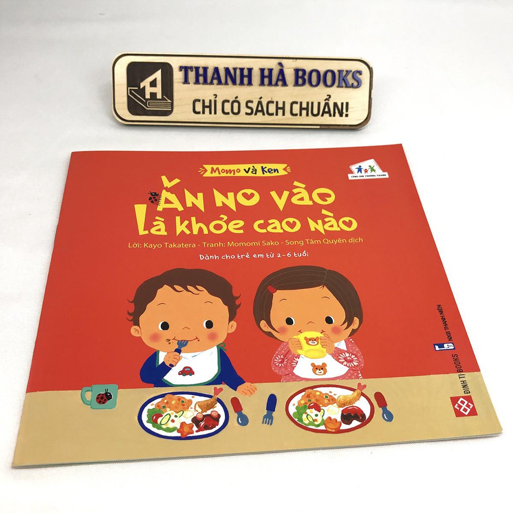 Sách - Momo và Ken - Truyện tranh dành cho trẻ từ 2 - 6 tuổi - Bộ 5 cuốn, lẻ tùy chọn