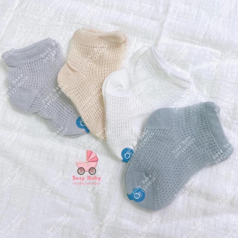 Set 4 đôi tất lưới điều hòa cho bé