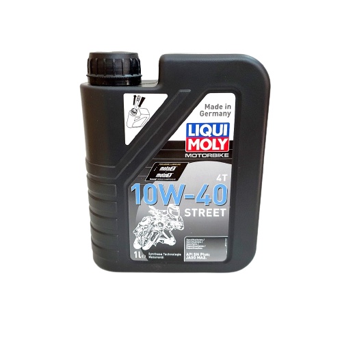 Nhớt tổng hợp cao cấp cho xe số,côn tay Liqui Moly Street 10w40