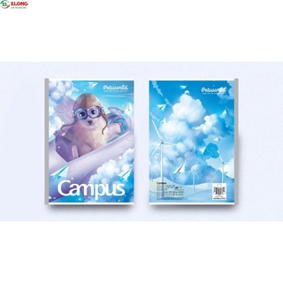 Vở kẻ 4 ô ly 48/80/96 trang campus pet
