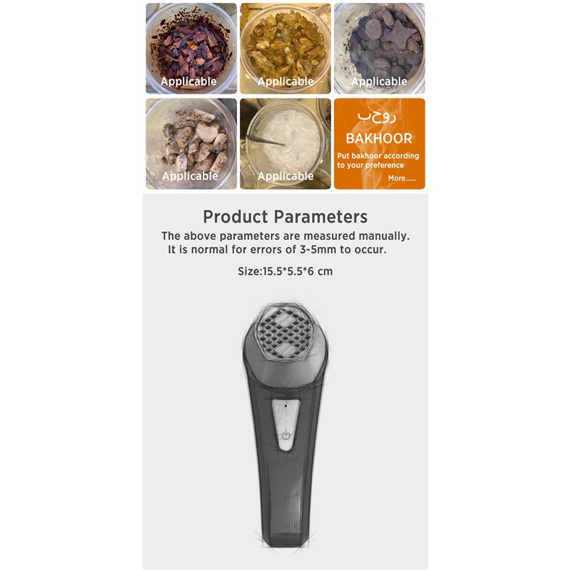 Lò Đốt Trầm Hương Sạc Usb Chất Lượng Cao