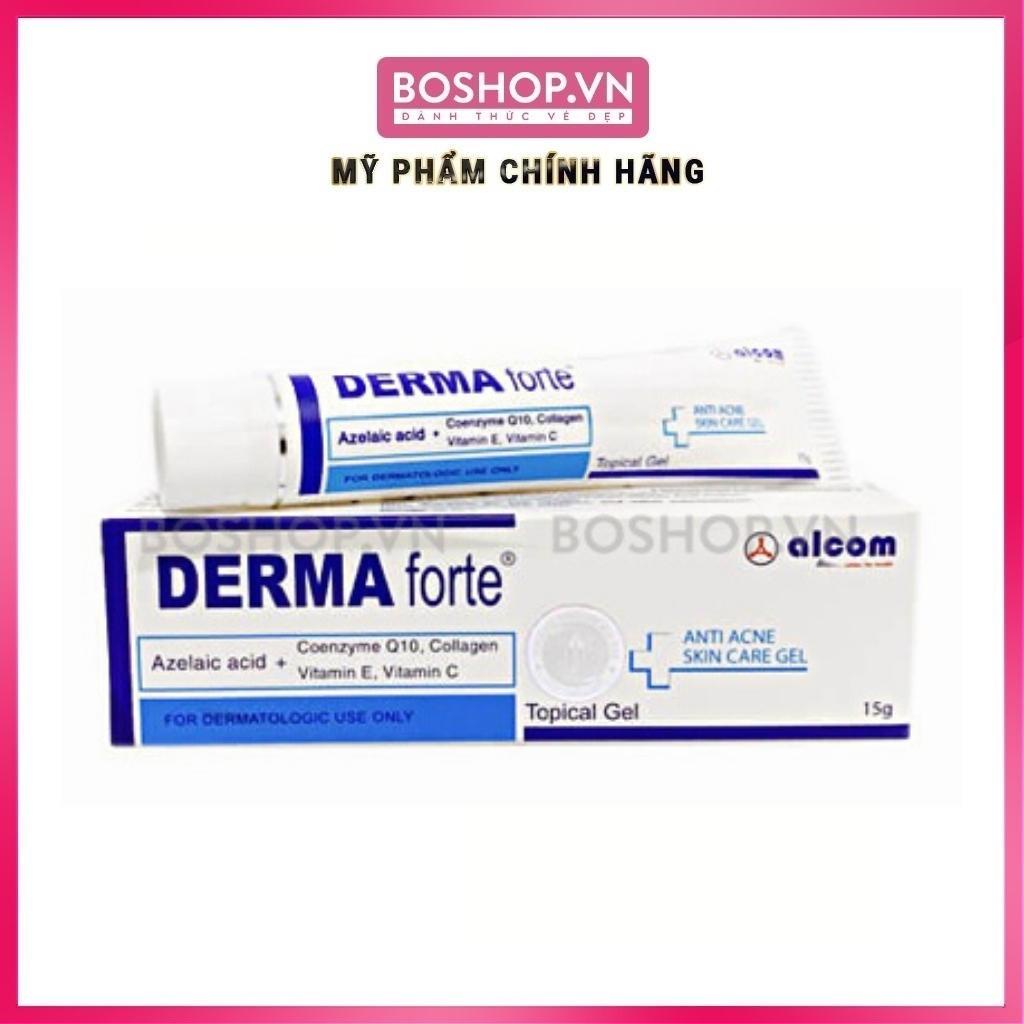 Gel Mờ Thâm Mụn Giảm Viêm Derma Forte Anti Acne Skin Care Gel 15g