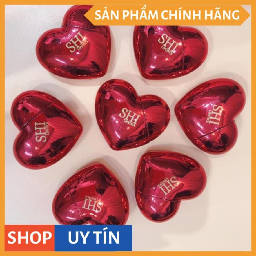 Son trái tim SHI (Hàng Mới Về) Son Môi Dưỡng Ẩm Chống Nước Lâu Trôi Tiện Dụng Chất Lượng Cao V V V | BigBuy360 - bigbuy360.vn
