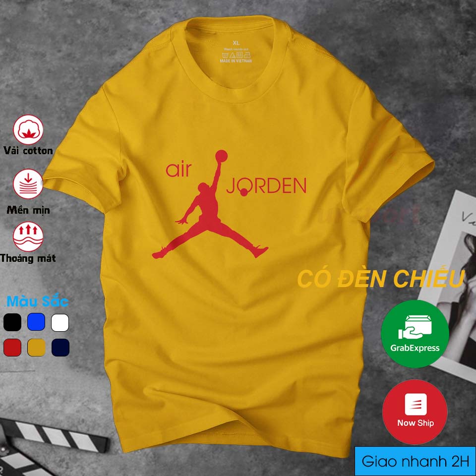 Áo thun nam Jorden J9 phong cách thời trang lịch lãm - Vải dầy dặn con giãn tốt