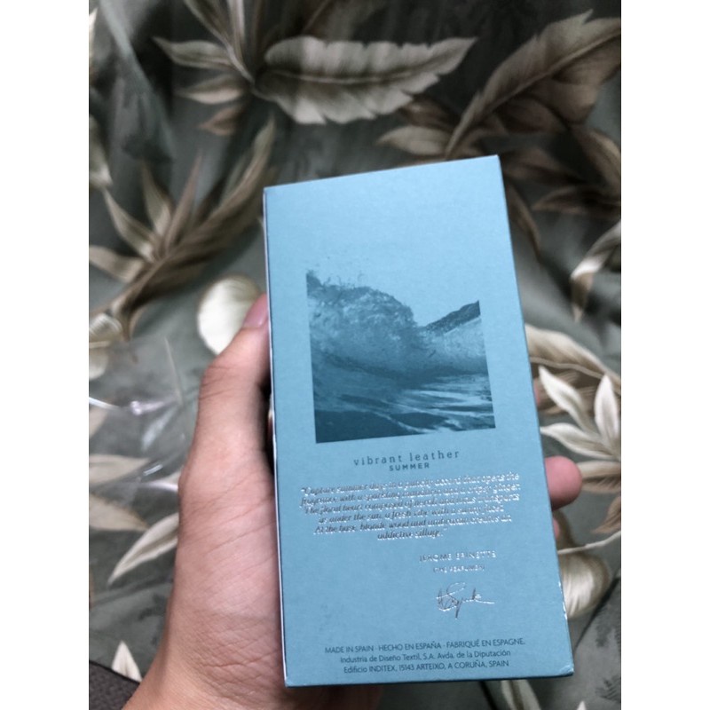 NƯỚC HOA NAM ZARA VIBRANT LEATHER SUMMER EDP 120ML / 4.06 OZ | BigBuy360 - bigbuy360.vn