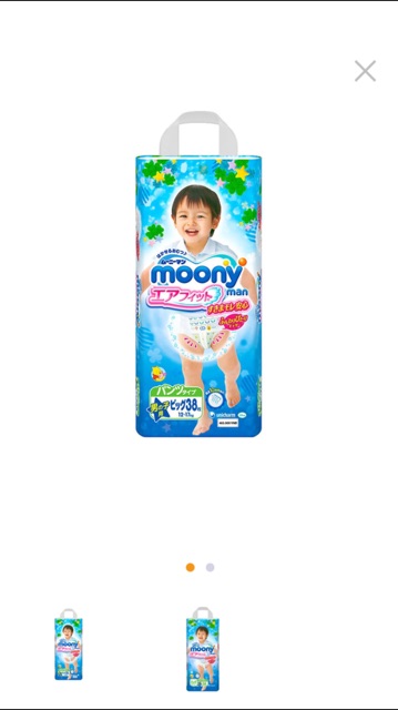 Bỉn moony quần Xl 38