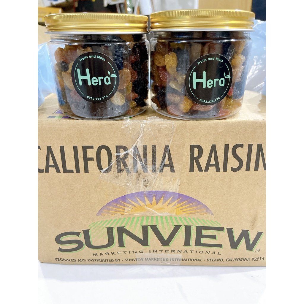 NHO KHÔ SIZE JUMBO RAISIN MỸ