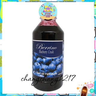 ✅ [ CHẤT LƯỢNG ] Sinh Tố Berino Việt Quất Chai 1 Lít ✔