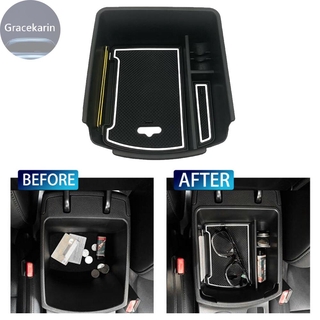 Hộp Đựng Đồ Dùng Gắn Tay Vịn Xe Hơi Màu Đen Tiện Dụng Cho Kia Seltos 2020