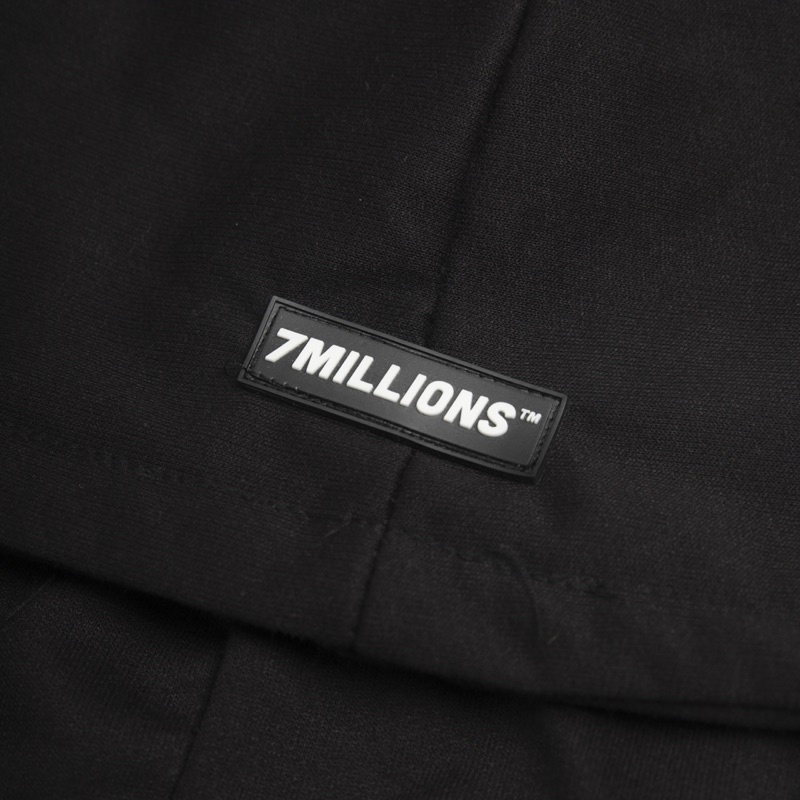 Áo khoác Hoodie Zip 7millions màu Đen / Unisex