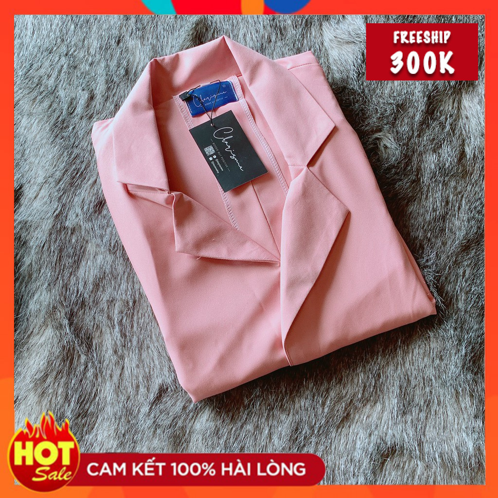 Săn Sale - Bộ Vest Nữ Cao Cấp Charisme Màu Hồng- Có Vest Bigsize
