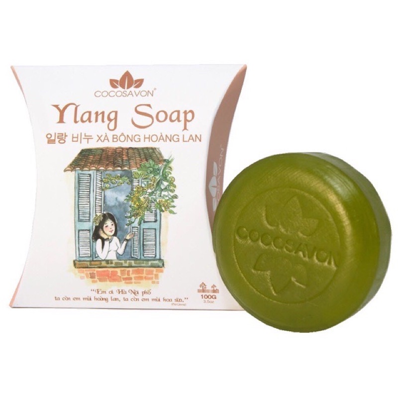 Xà bông Hoàng Lan / Xà bông CÁM GẠO COCOSAVON DƯỠNG DA TRẮNG SÁNG