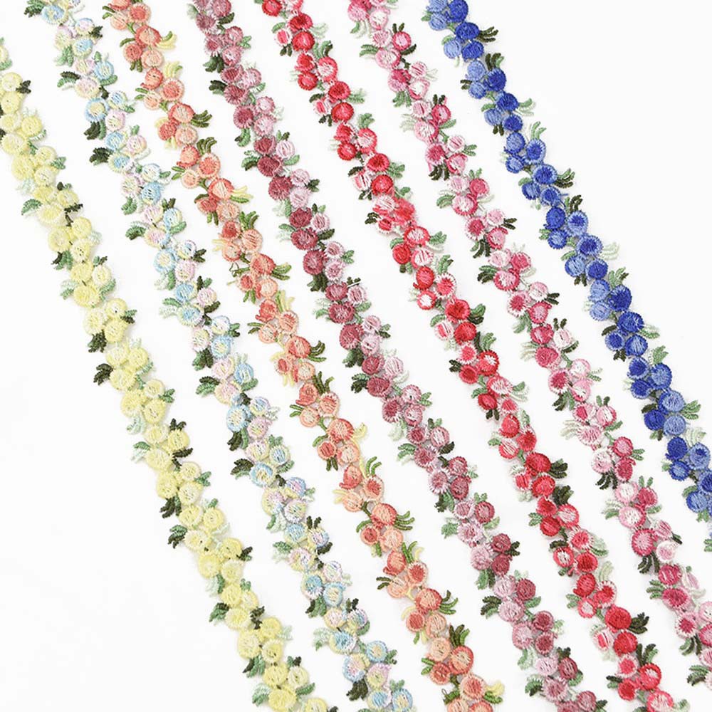 Dải ren hoa may quần áo 2 yard DIY