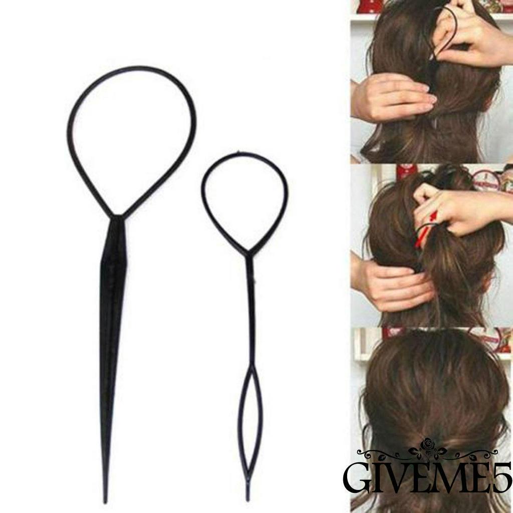 Set 2 Dụng Cụ Tạo Kiểu Tóc Thời Trang Tiện Lợi Cho Nữ