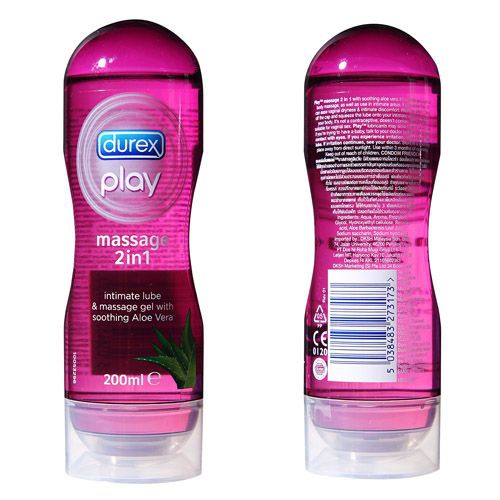 Massage Body Gel Bôi Trơn Durex Play Massage 2in1 200ml ( Chính Hãng )