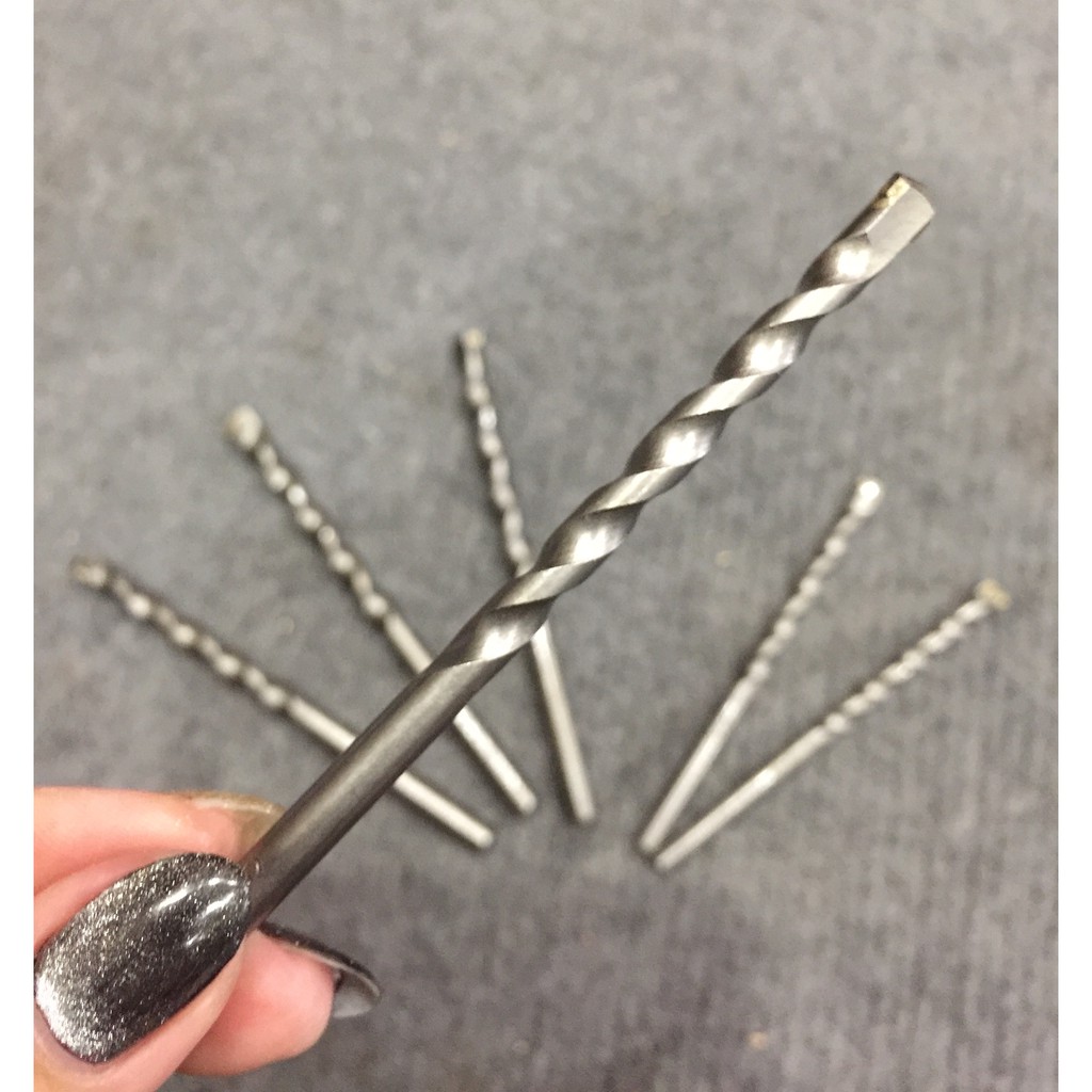 Mũi Khoan Bê Tông Xi Bóng Đuôi Trơn