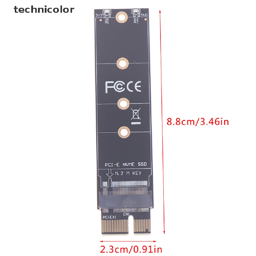 Bộ Chuyển Đổi PCIe 3.0 4.0 x1 Sang NVMe M.2 PCIe x4 x2 M.2 NGFF SSD