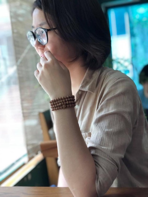 Chuỗi hạt Bồ đề kim cang Nepal phong cách tối giản