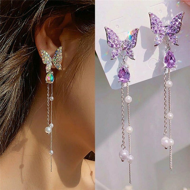 Khuyên Tai Ngọc Trai Hàn Quốc Mới