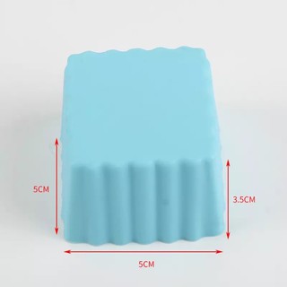 Khuôn silicon vuông 5cm
