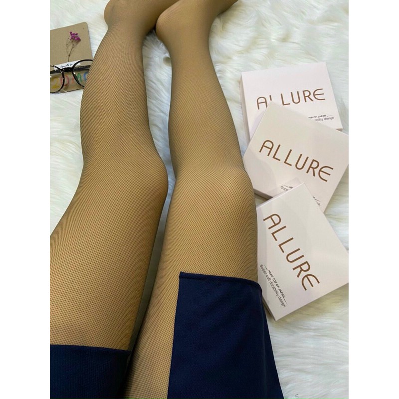 QUẦN TẤT 3D LƯỚI ALURE -chất đanh dai-trong veo
