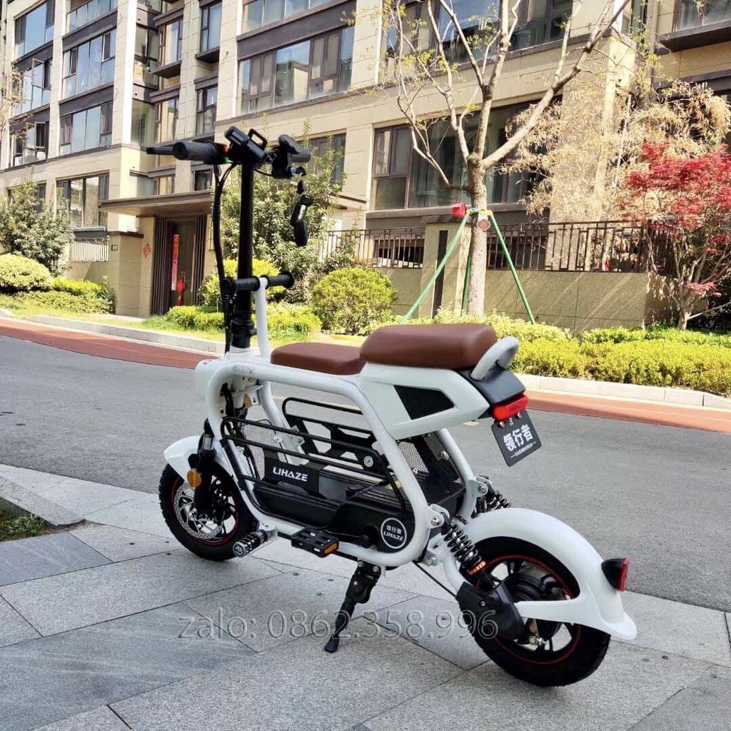 Xe điện Lihaze đèn vuông pin 15A mode 2023 | Kèm ảnh thực tế