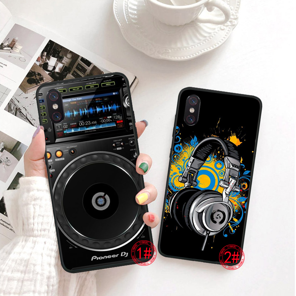 Ốp Điện Thoại Mềm Hình Dj Music Cho Xiaomi Mi 11i 11 Ultra Poco F3 Redmi K40 Note 9 10 Pro Max