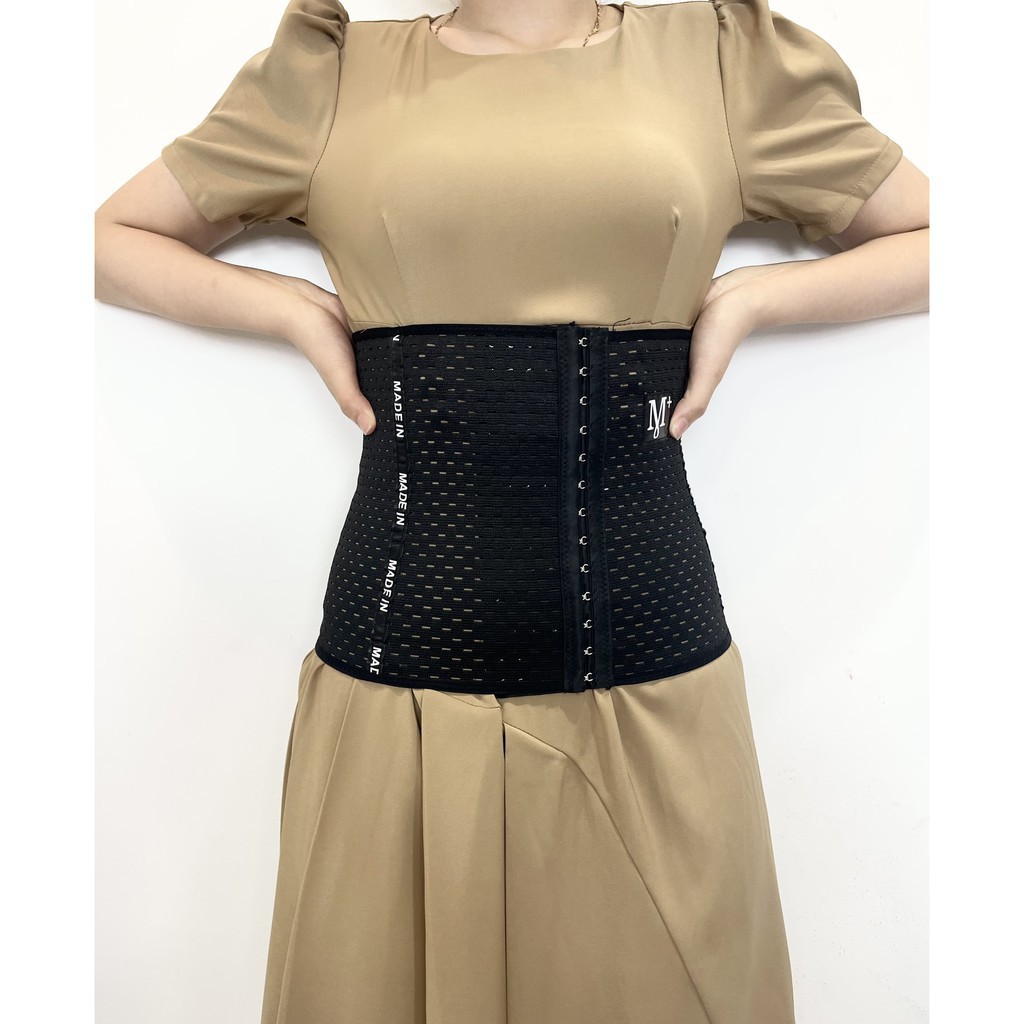 Đai gen nịt bụng chống cuộn 6 nấc cài M+ giảm eo giảm mỡ sau sinh | BigBuy360 - bigbuy360.vn