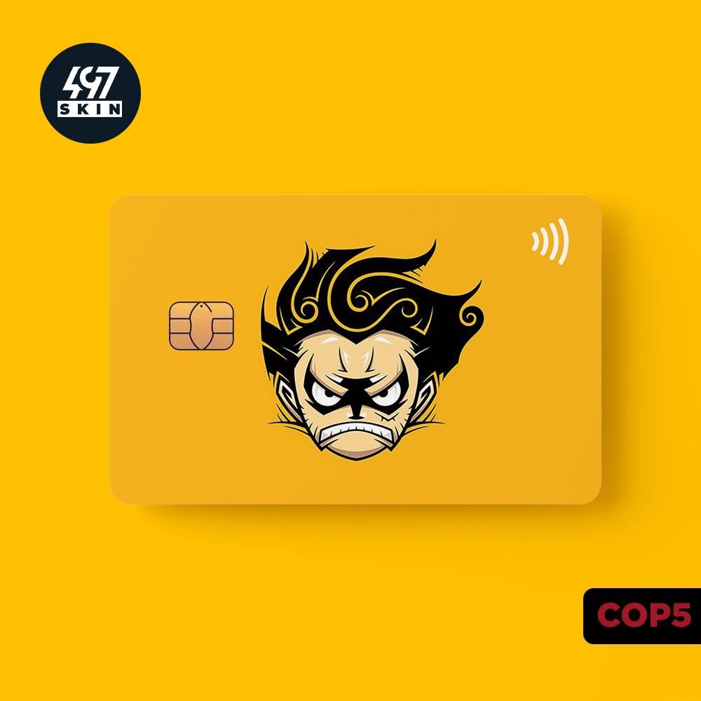 Skin Card Anime Đảo Hải Tặc - Miếng Dán ATM, Thẻ Xe, Thẻ Từ, Thẻ Chung Cư