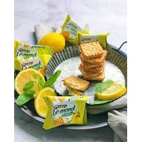 Bánh Quy Julie Le-Mond Nhân Kem Chanh Lemon Flavoured Cream (Gói 180g)