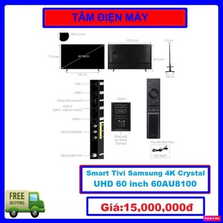 Smart Tivi 4k 60AU8100 60inch