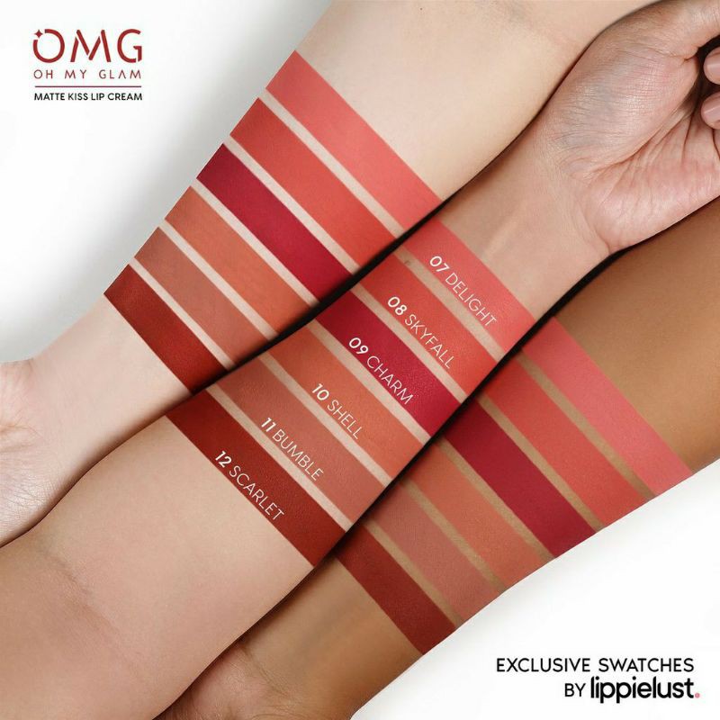 (Hàng Mới Về) Son Kem Lì Hiệu Omg Oh My Glam Kiss | BigBuy360 - bigbuy360.vn
