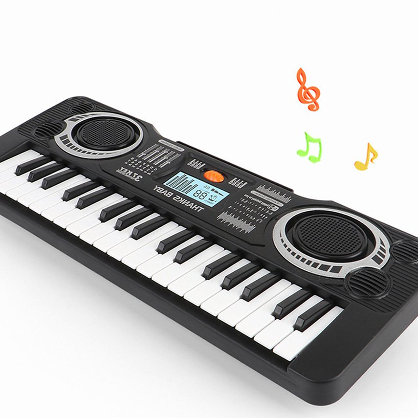 Đàn piano điện tử 37 phím kèm mic hát cho bé