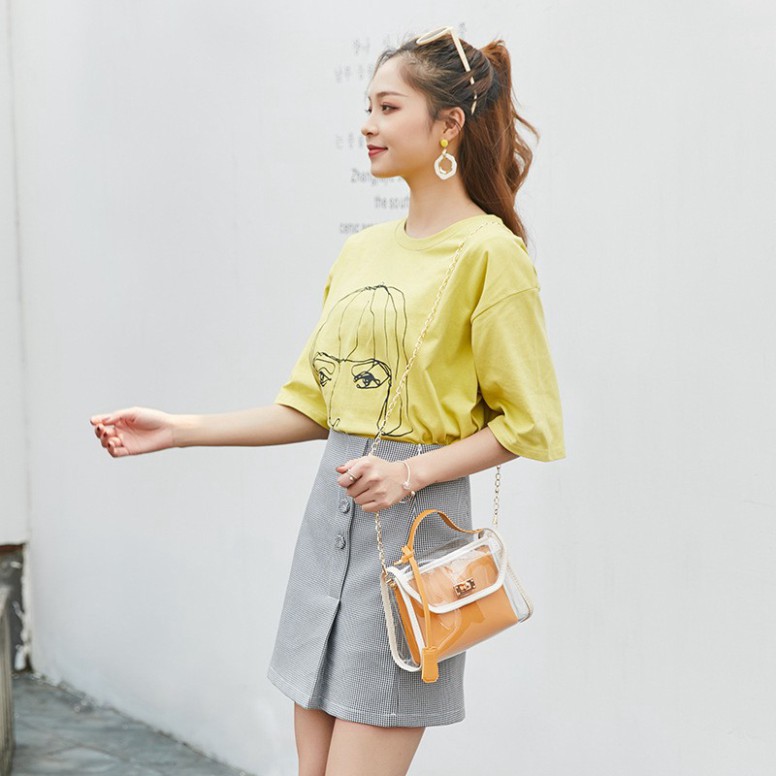 Túi xách nữ đeo chéo mini Hàn Quốc siêu xinh DC04 túi xách mini Chip Xinh Bag