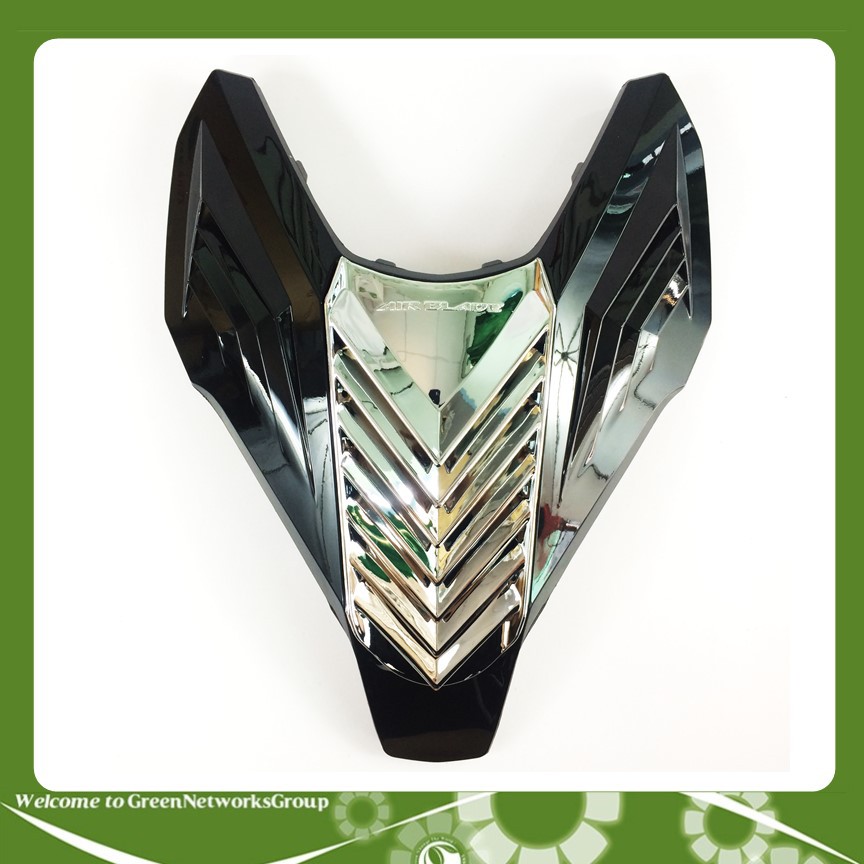 Mặt nạ Air Blade 2018 - 2019 Kiểu Mới Màu Đen Bóng Greenetworks