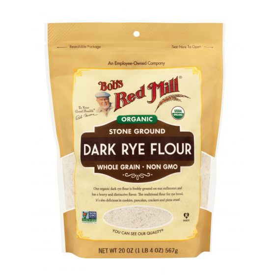 BỘT MÌ ĐEN HỮU CƠ (Organic Dark Rye Flour) - BOB'S RED MILL