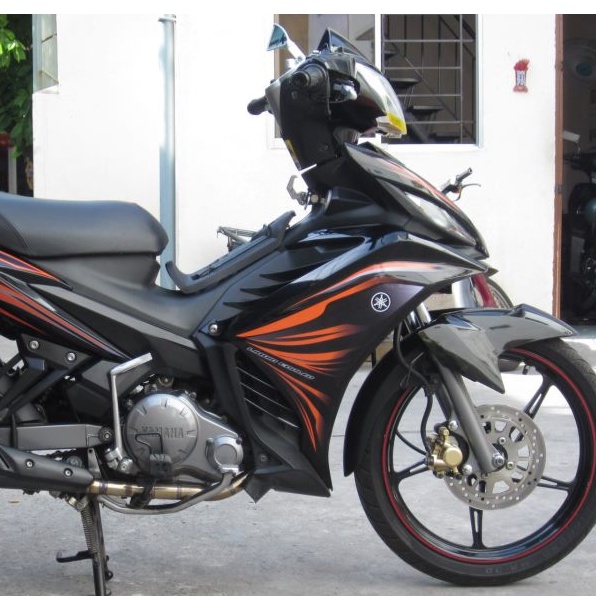 Tem Rời Ex 135 Mẫu 2011 Đen Cam Bóng - Tem Chuẩn Hình