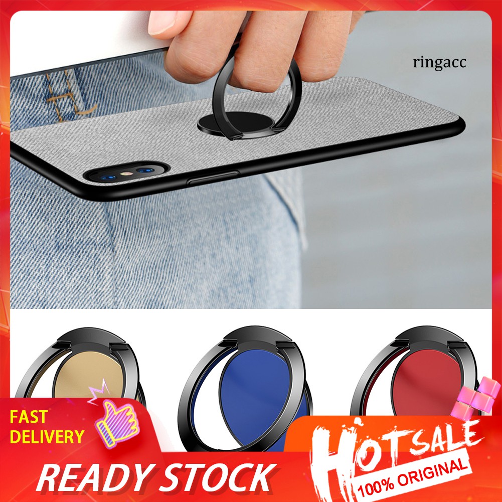 Vòng Nhẫn Kim Loại Siêu Mỏng Gắn Điện Thoại Di Động