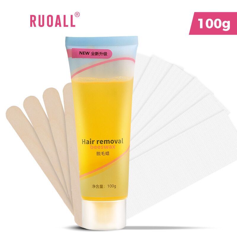 RUOALL Wax Lông Nách Chân Tay Bikini Tẩy Lông Tận Gốc Dạng Sáp Wax 100g