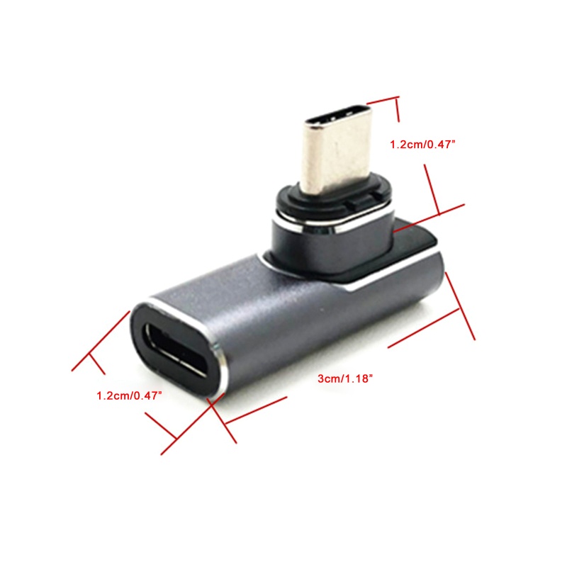 Bộ Đế Sạc Thẳng / Cong Bằng Hợp Kim Nhôm zzz Cho Laptop Type-c
