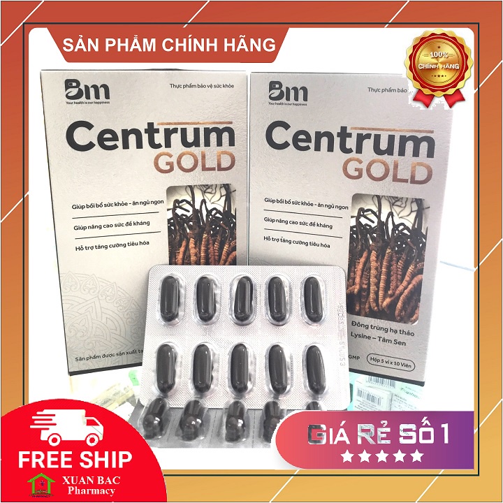 ✅ Vitamin tổng hợp Centrum Gold - Giúp ăn ngủ ngon, tăng cường tiêu hóa, sức đề kháng