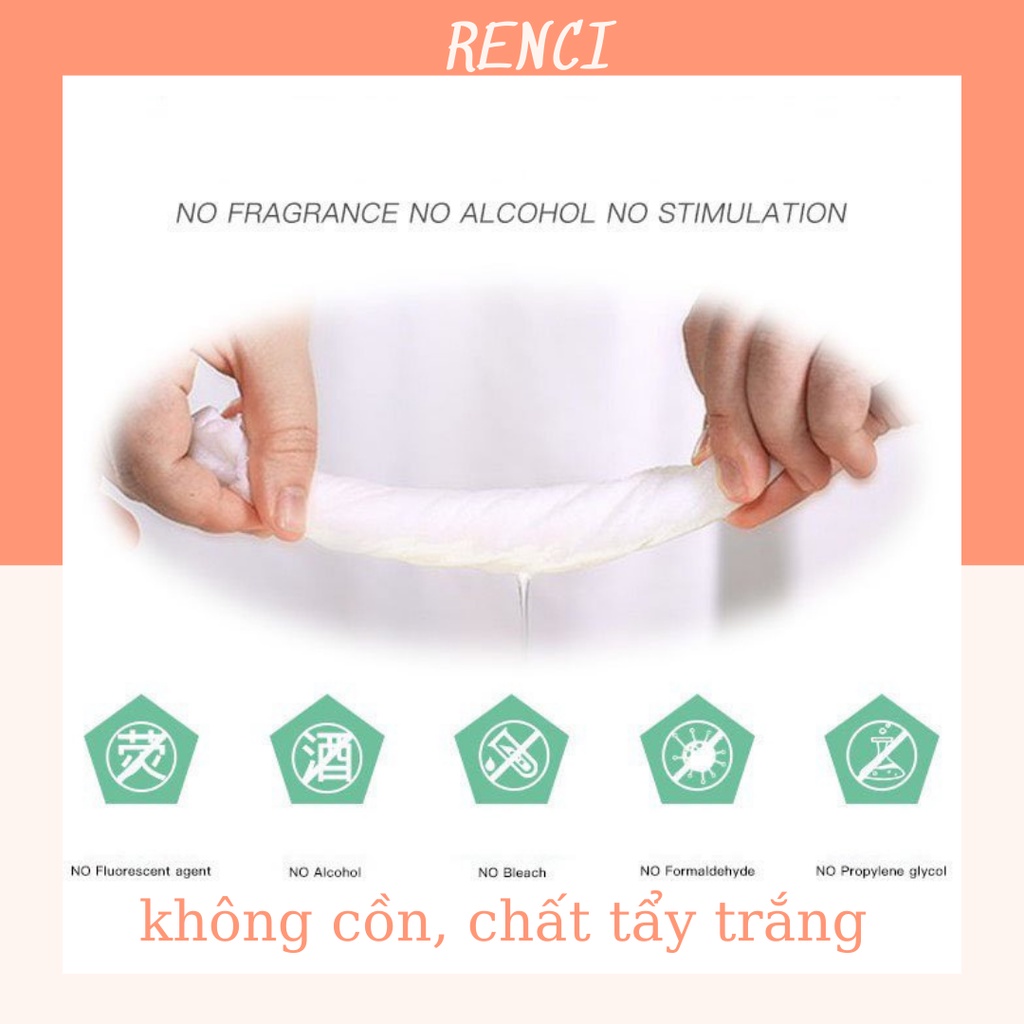 Khăn ướt gói vuông mini rất tiện lợi hình BCS