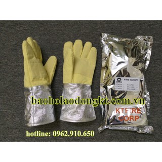 Găng tay chữa cháy chịu nhiệt 1000 độ C model: KTA1000