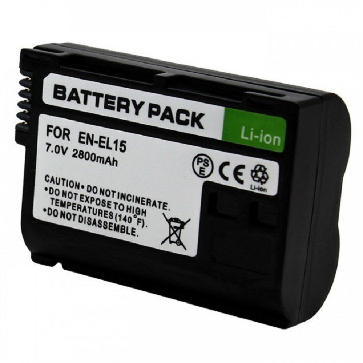 PIN MÁY ẢNH NIKON EN-EL15 2800MAH