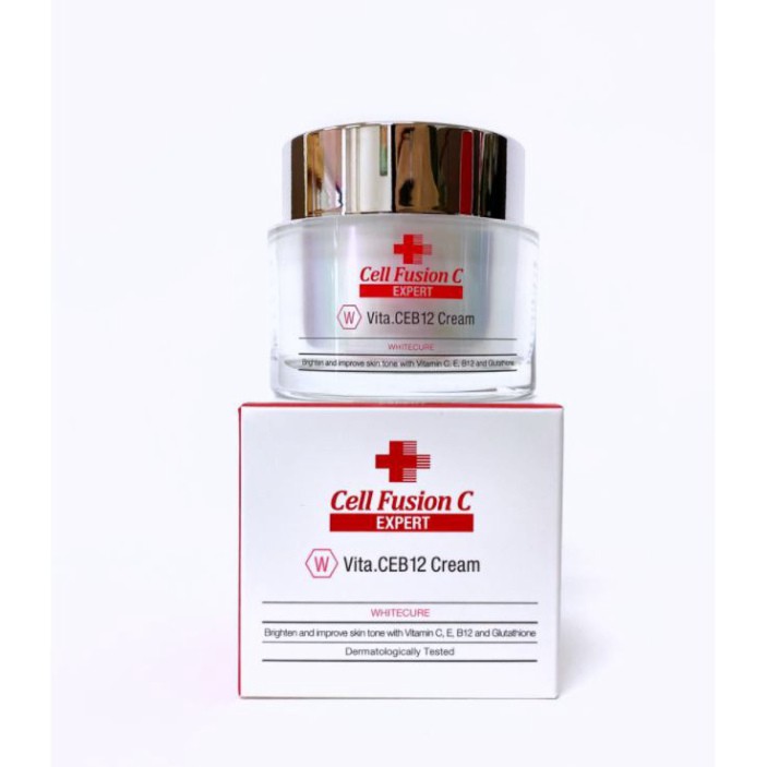 [Sample 1.5g] Kem Dưỡng Trắng Và Đều Màu Da Sample Cell Fusion C Vita CEB12 Cream