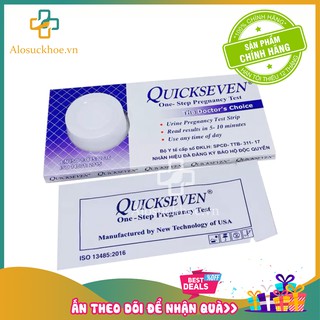 Que thử thai Quickseven- Thử thai nhanh, cho kết quả chính xác (có che tên sản phẩm)