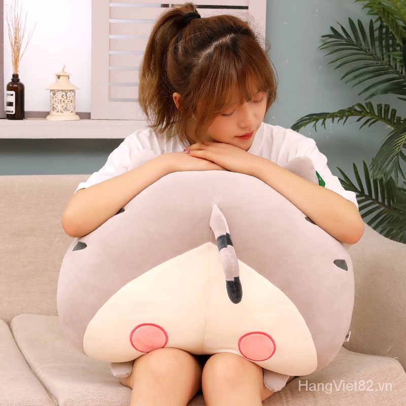 Gối Ôm Hình Mông Chú Heo Corgi Đang Ngủ Đáng Yêu