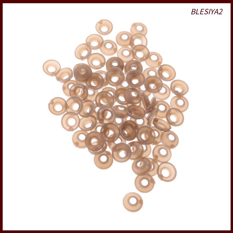 Set 100 Vòng Đệm Mắt Bằng Nhựa 11mm Cho Búp Bê Gấu Bông DIY