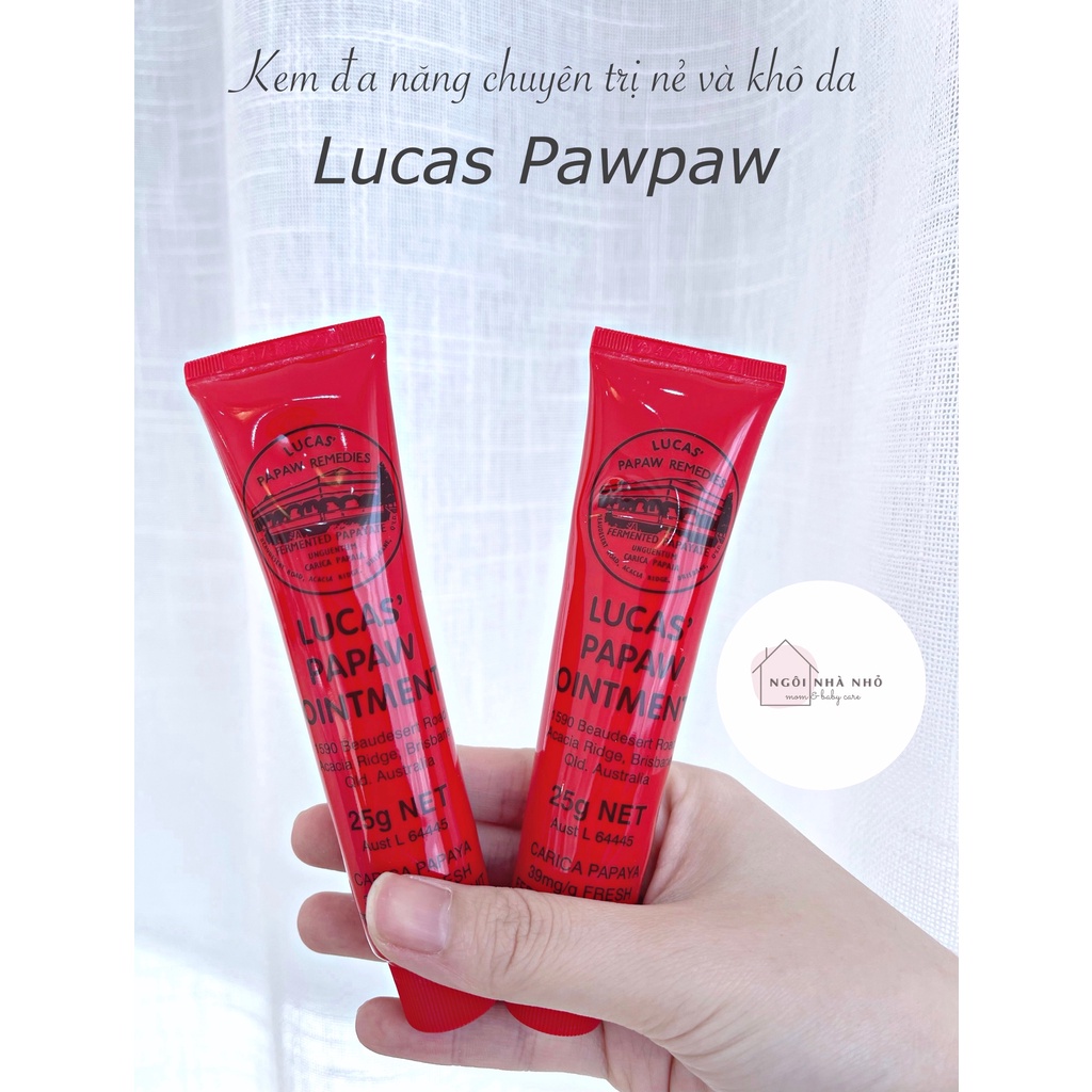 Kem đu đủ đa năng Lucas Papaw Ointment, Úc 25g